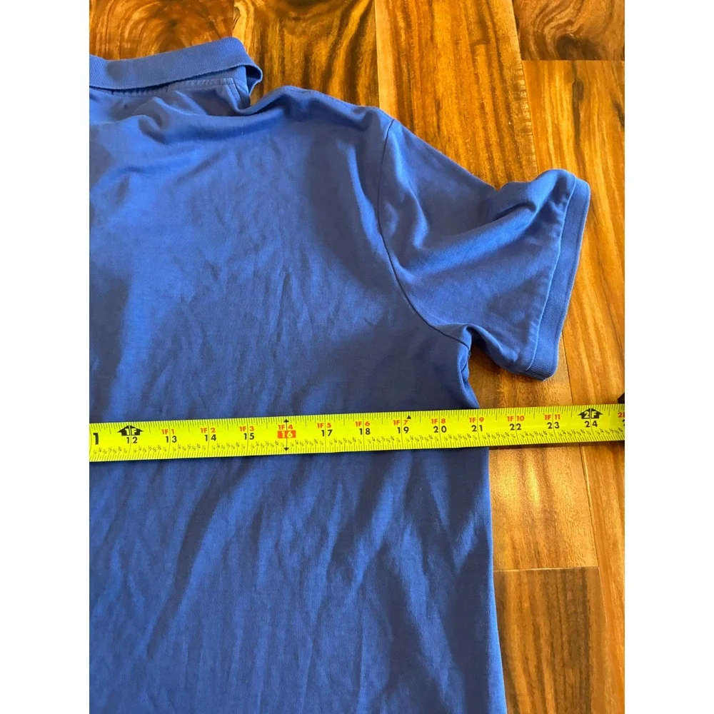 Polo Ralph Lauren Mens Classic Fit Polo Shirt Blue Short Sleeve Pony Logo M